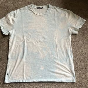 OBEY Sky blue bleach Tye dye t shirt.
